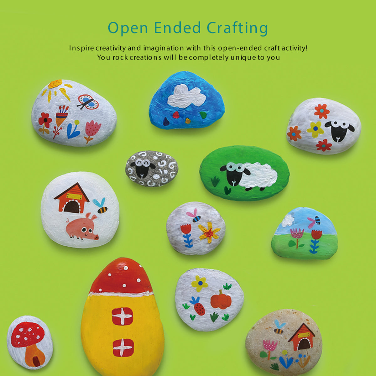 ROCK PAINTING CRAFT KIT