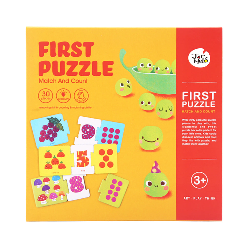 FIRST PUZZLE-MATCH AND COUNT GAME