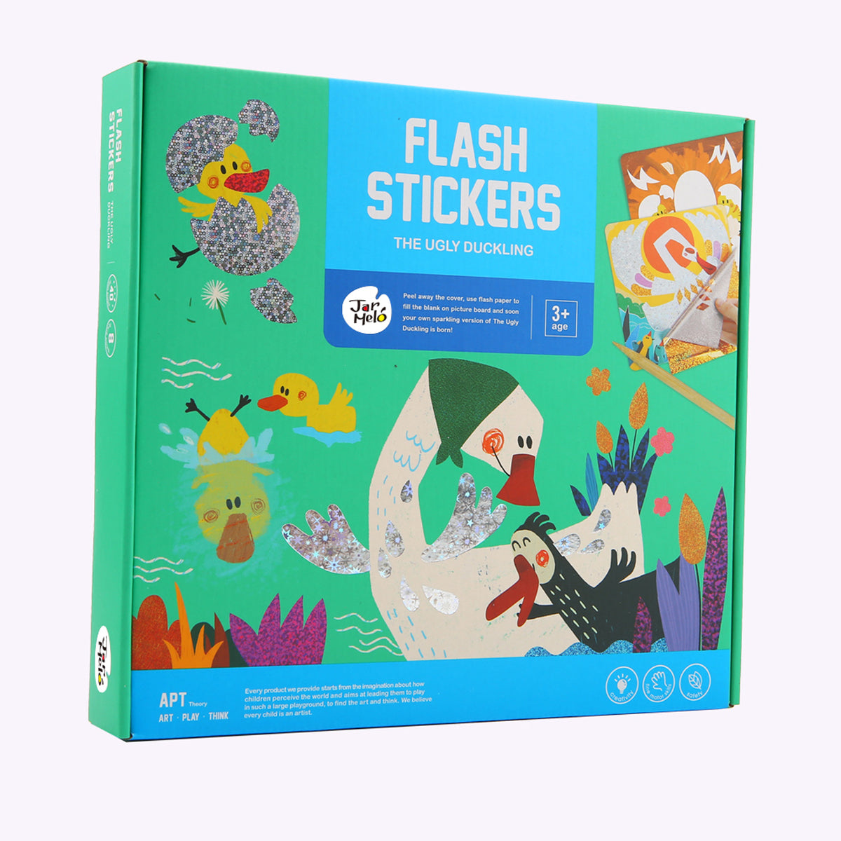 THE UGLY DUCKLING FLASH STICKERS CRAFT KIT