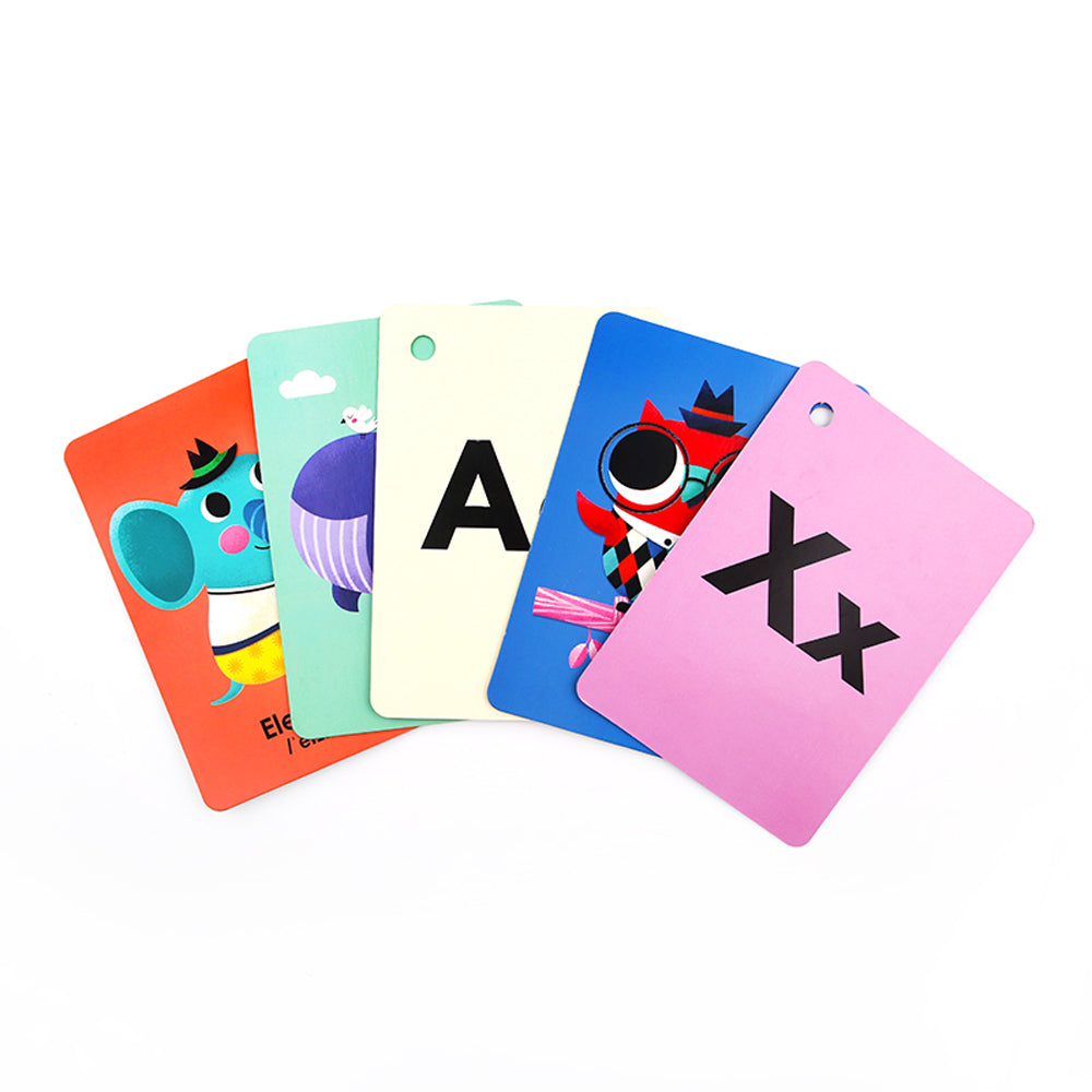 ABC - RING FLASH CARDS