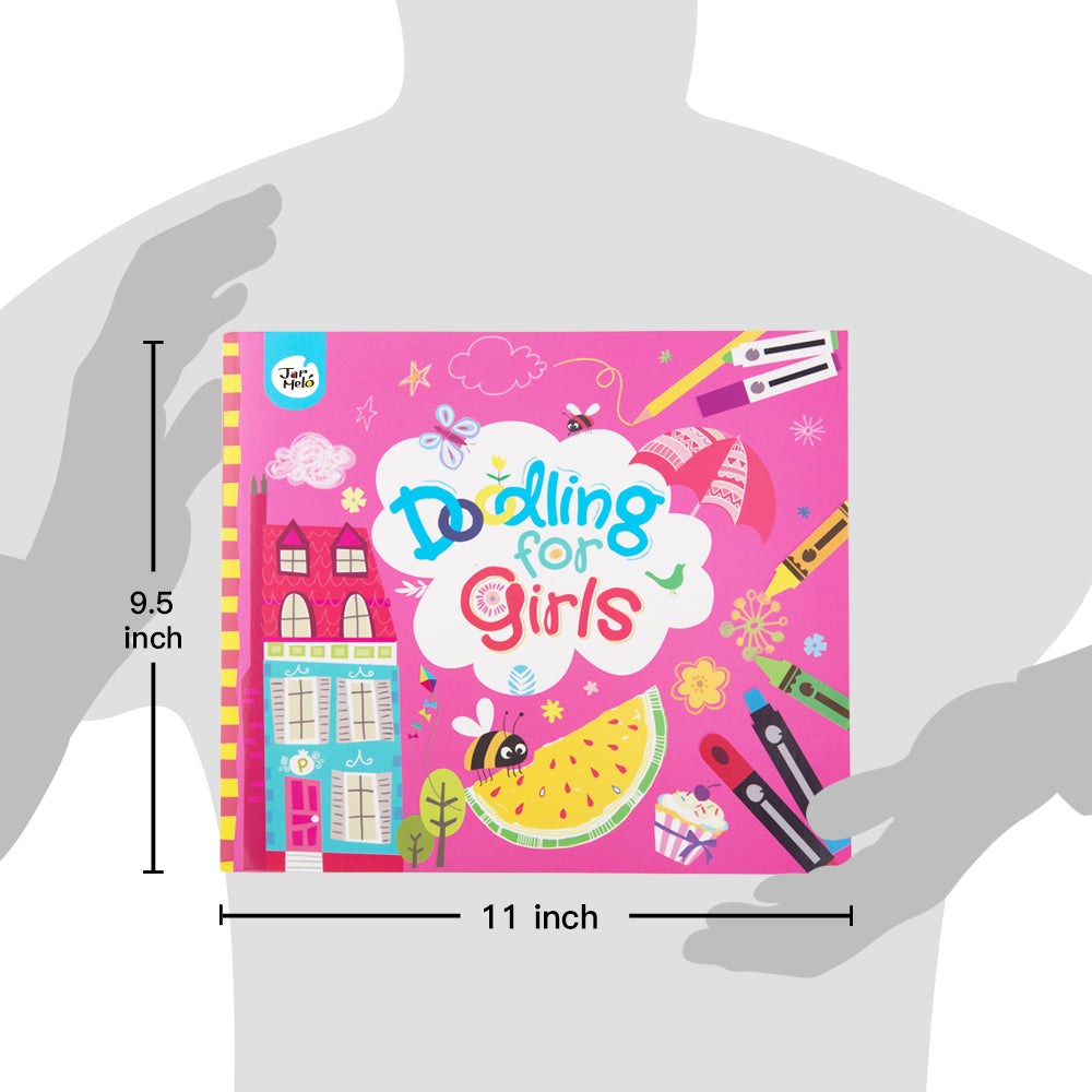 DOODLING BOOK FOR GIRLS