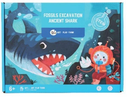 FOSSILS EXCAVATION KIT - SHARK