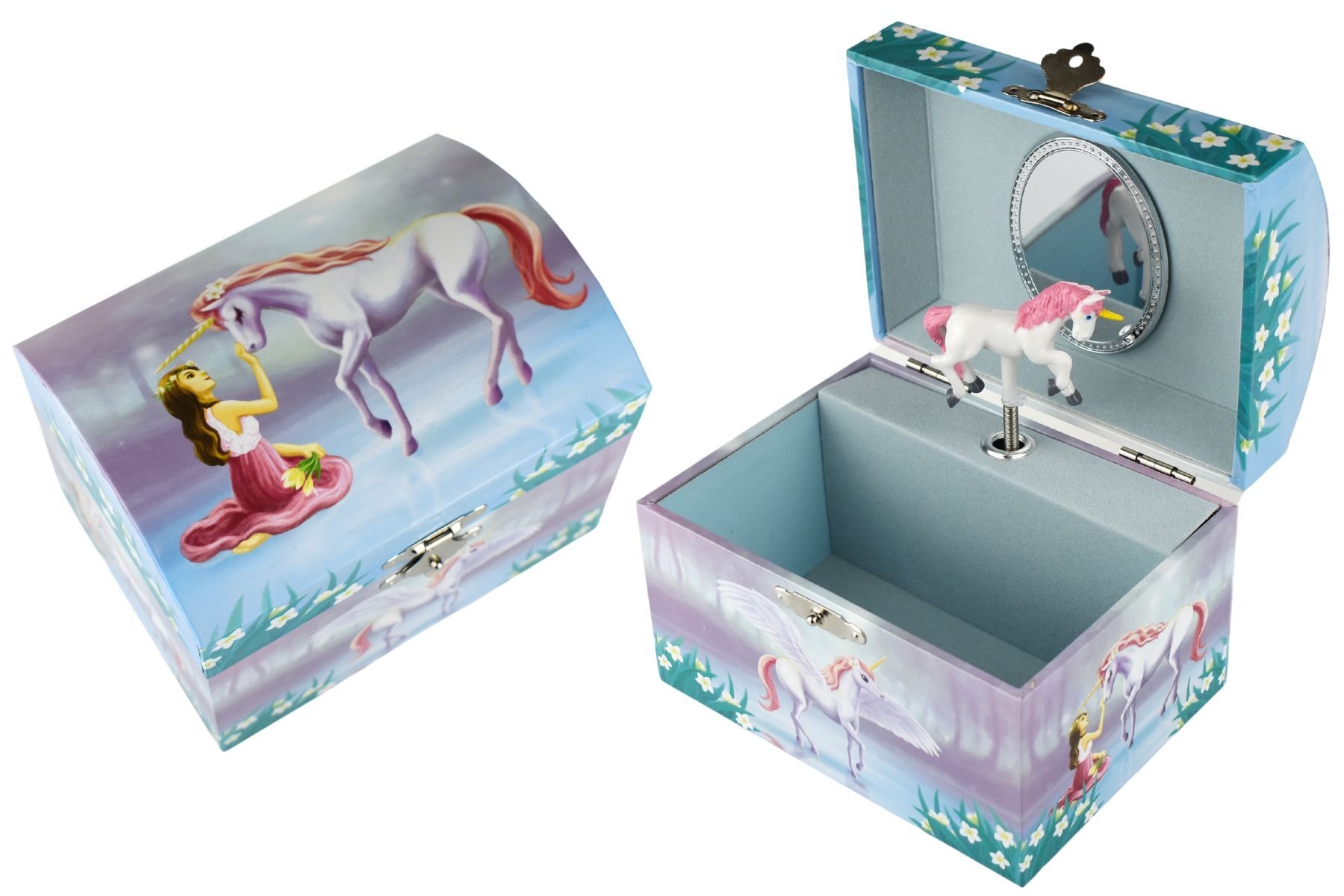 SUGARPLUM UNICORN DOME MUSIC BOX