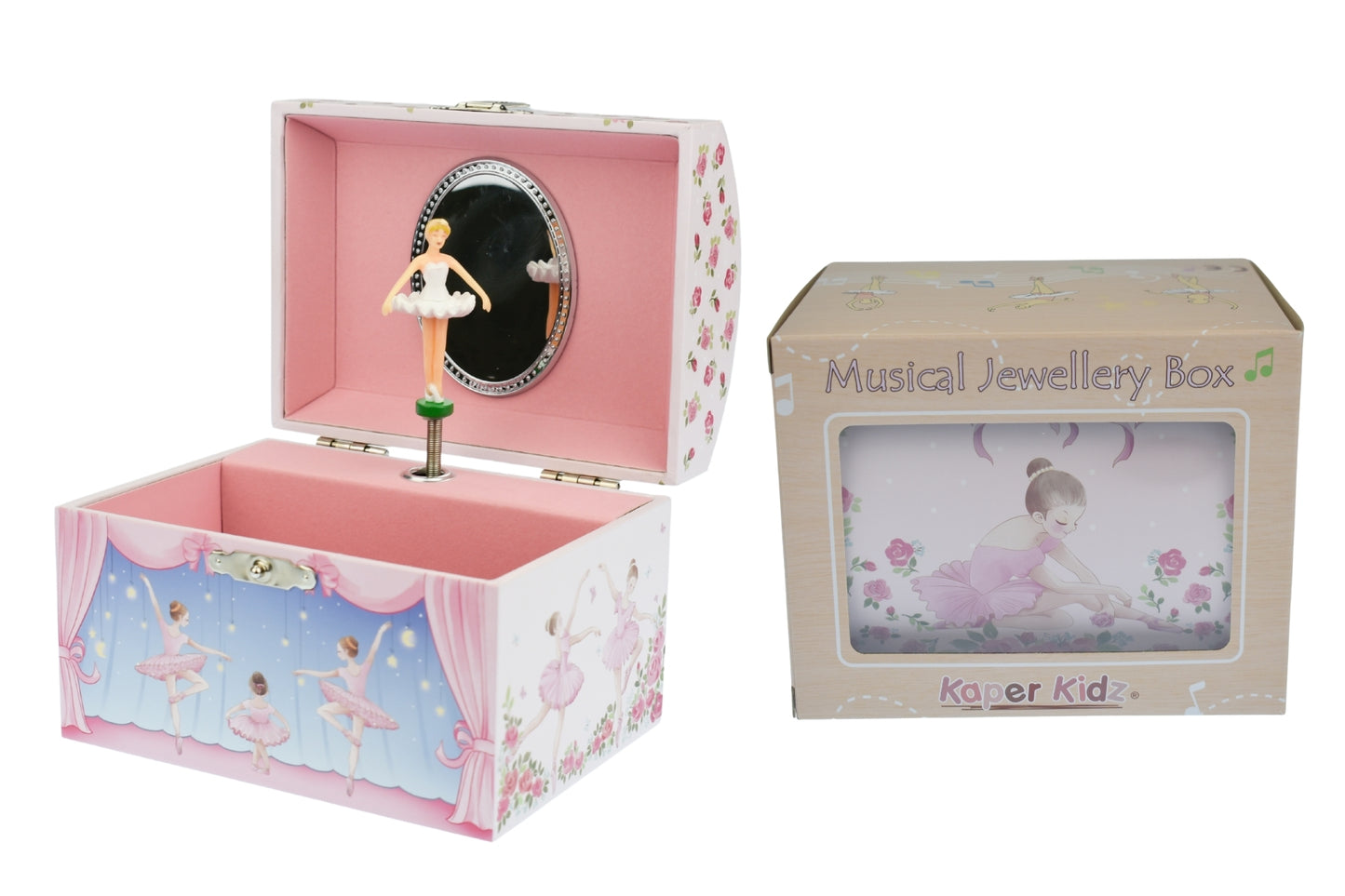 ROSABELLA BALLERINA DOME MUSIC BOX