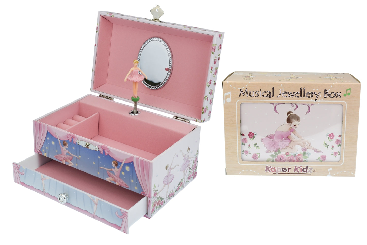 ROSABELLA BALLERINA HEIRLOOM MUSIC BOX