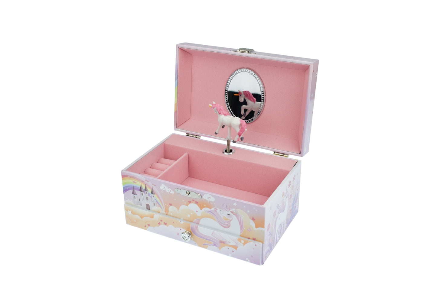 RAINBOW UNICORN HEIRLOOM MUSIC BOX