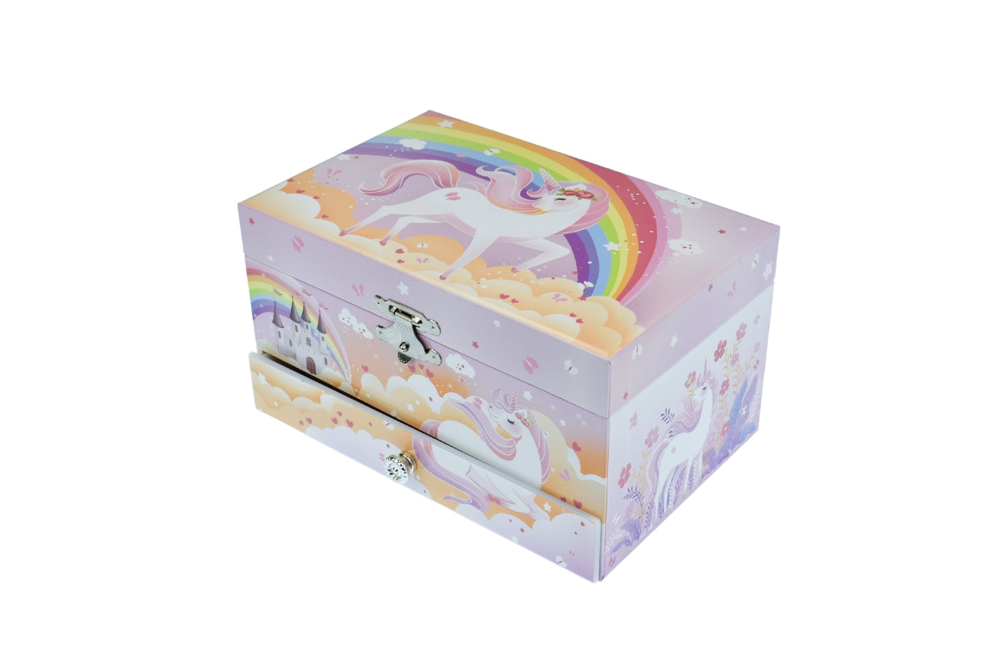 RAINBOW UNICORN HEIRLOOM MUSIC BOX