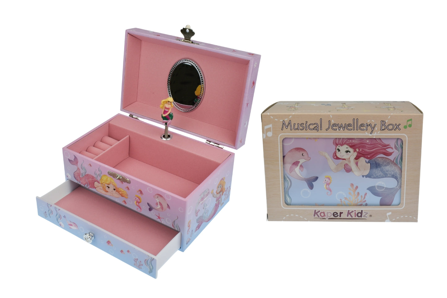 AQUARIA MERMAID HEIRLOOM MUSIC BOX