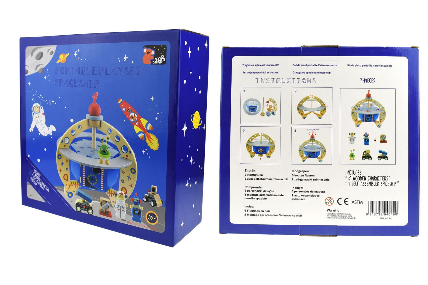 FLYING SAUCER PLAYSET