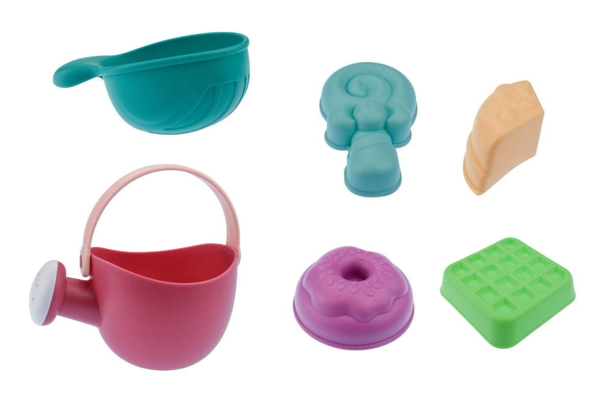 LET'S PLAY-BEACH TOY BAKING SET