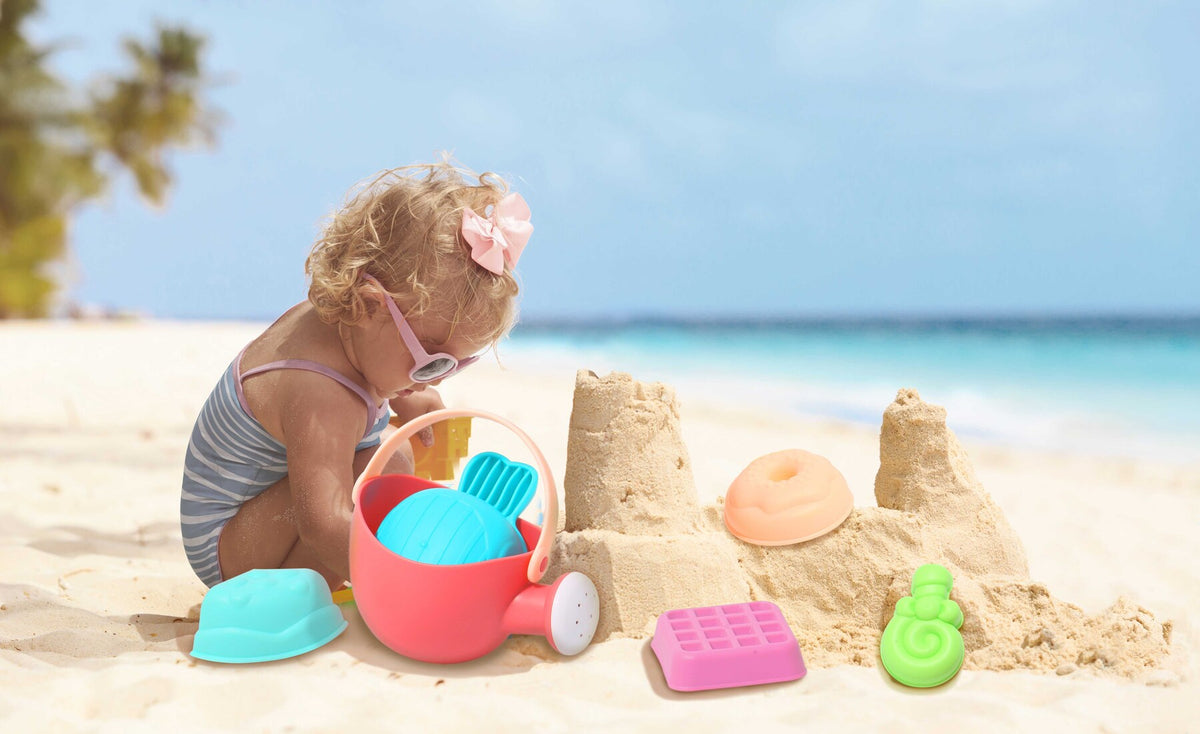 LET'S PLAY-BEACH TOY BAKING SET