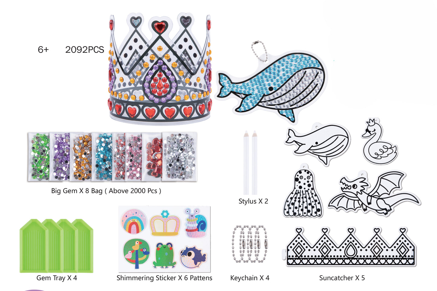 DIAMOND CROWN - BIG GEM CRAFT KIT