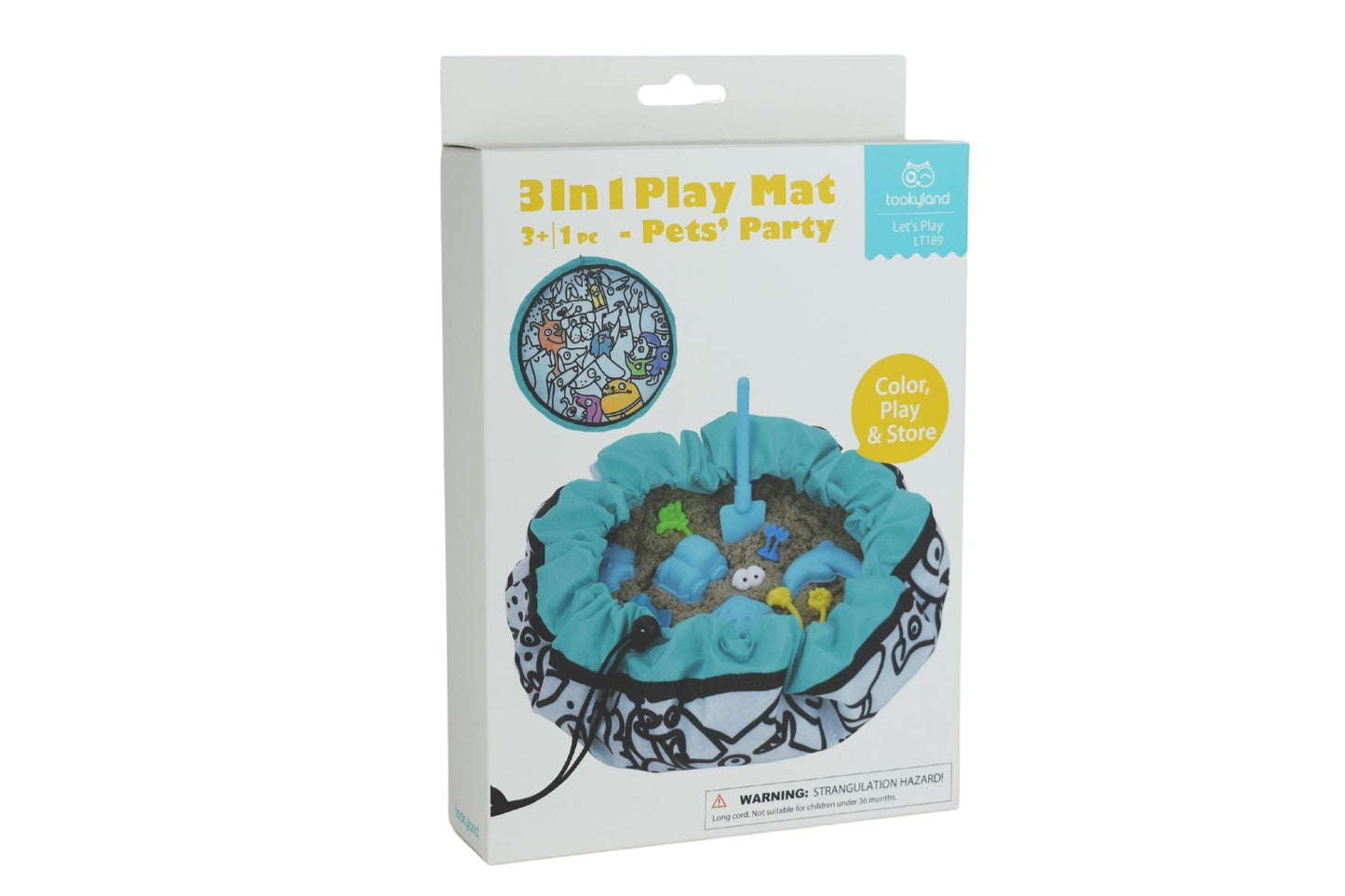 3 IN 1 PLAY MAT - PET'S PARTY