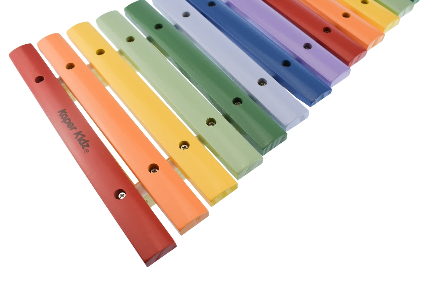 LARGE RAINBOW XYLOPHONE 15 BAR NOTES