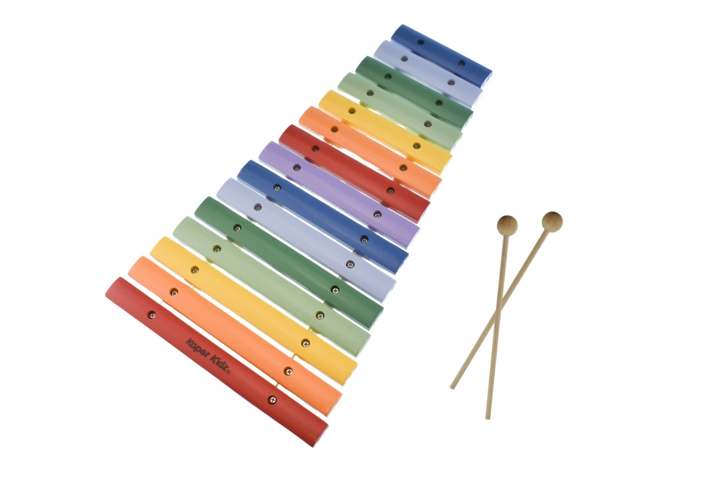 LARGE RAINBOW XYLOPHONE 15 BAR NOTES