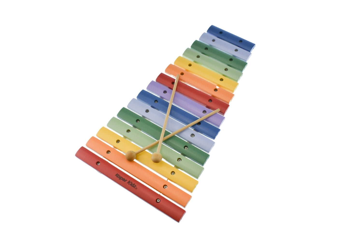 LARGE RAINBOW XYLOPHONE 15 BAR NOTES