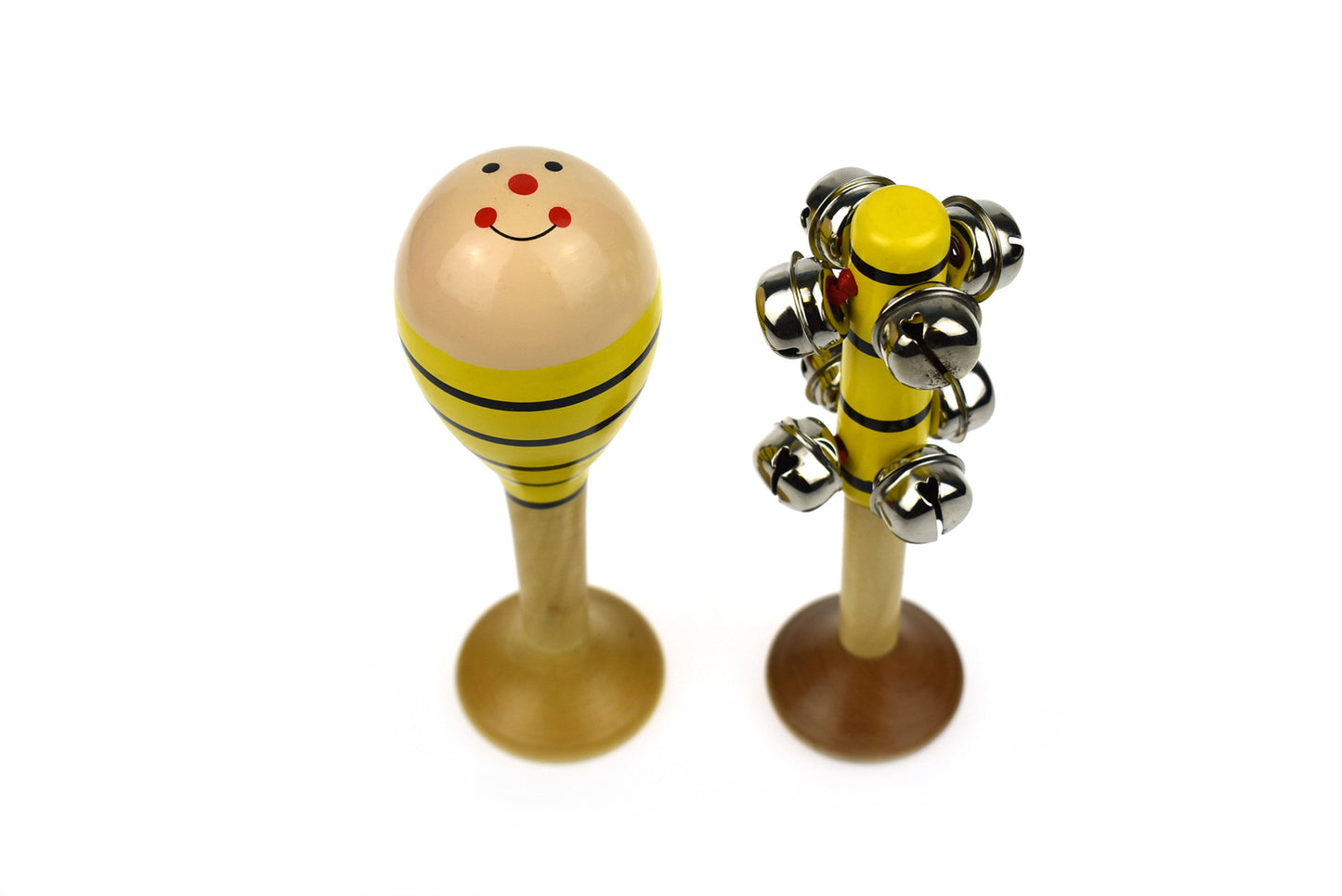 BUZZY DAYS BEE MARACA & BELLSTICK SET