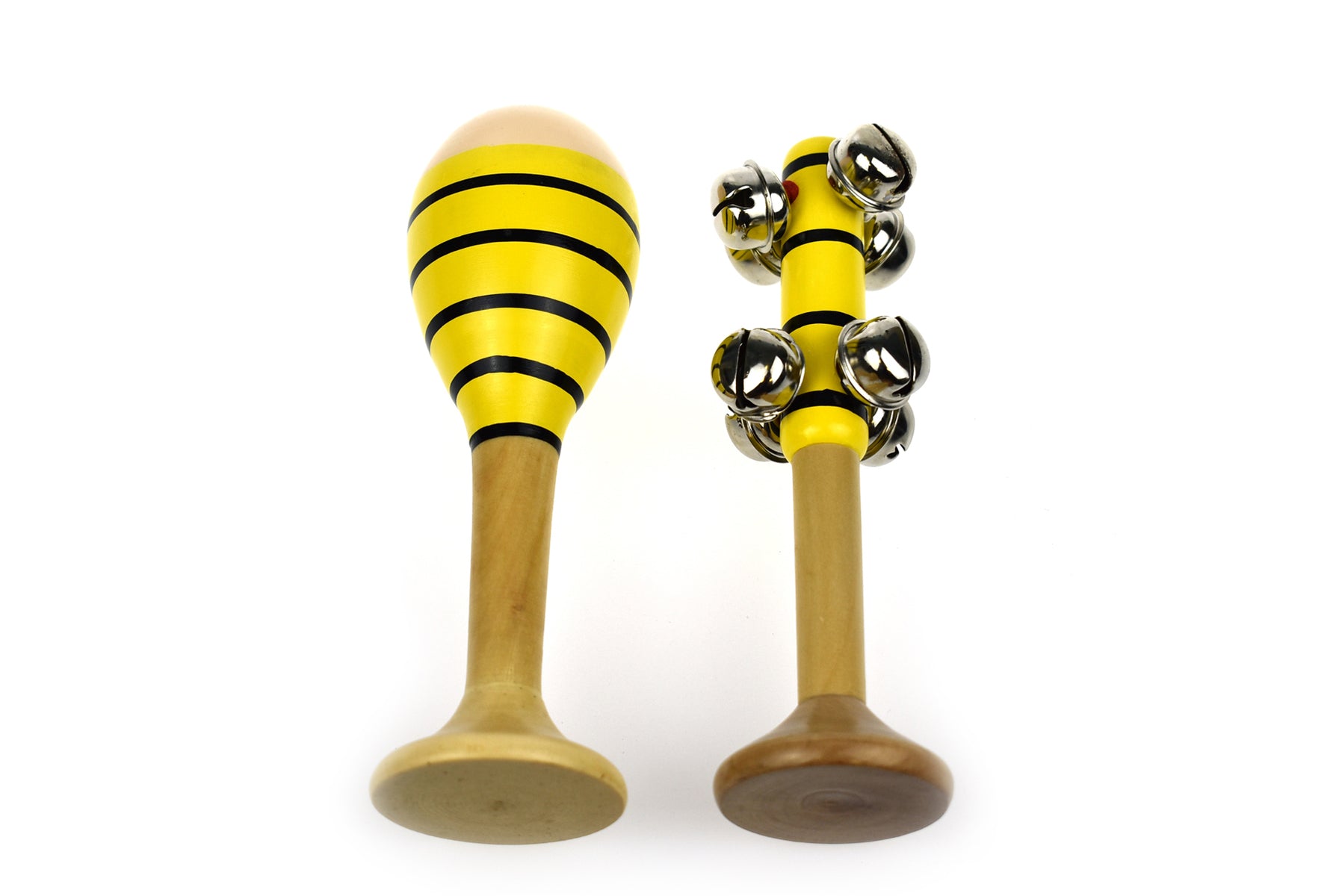 BUZZY DAYS BEE MARACA & BELLSTICK SET