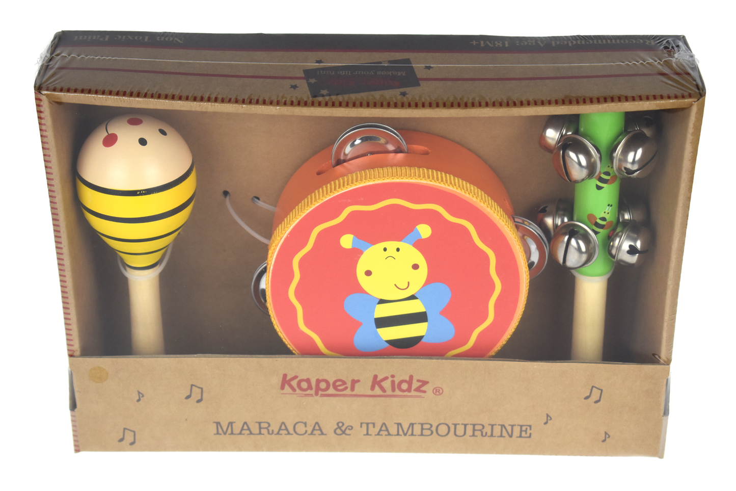 BUZZY DAYS BEE 3PCS MUSICAL SET