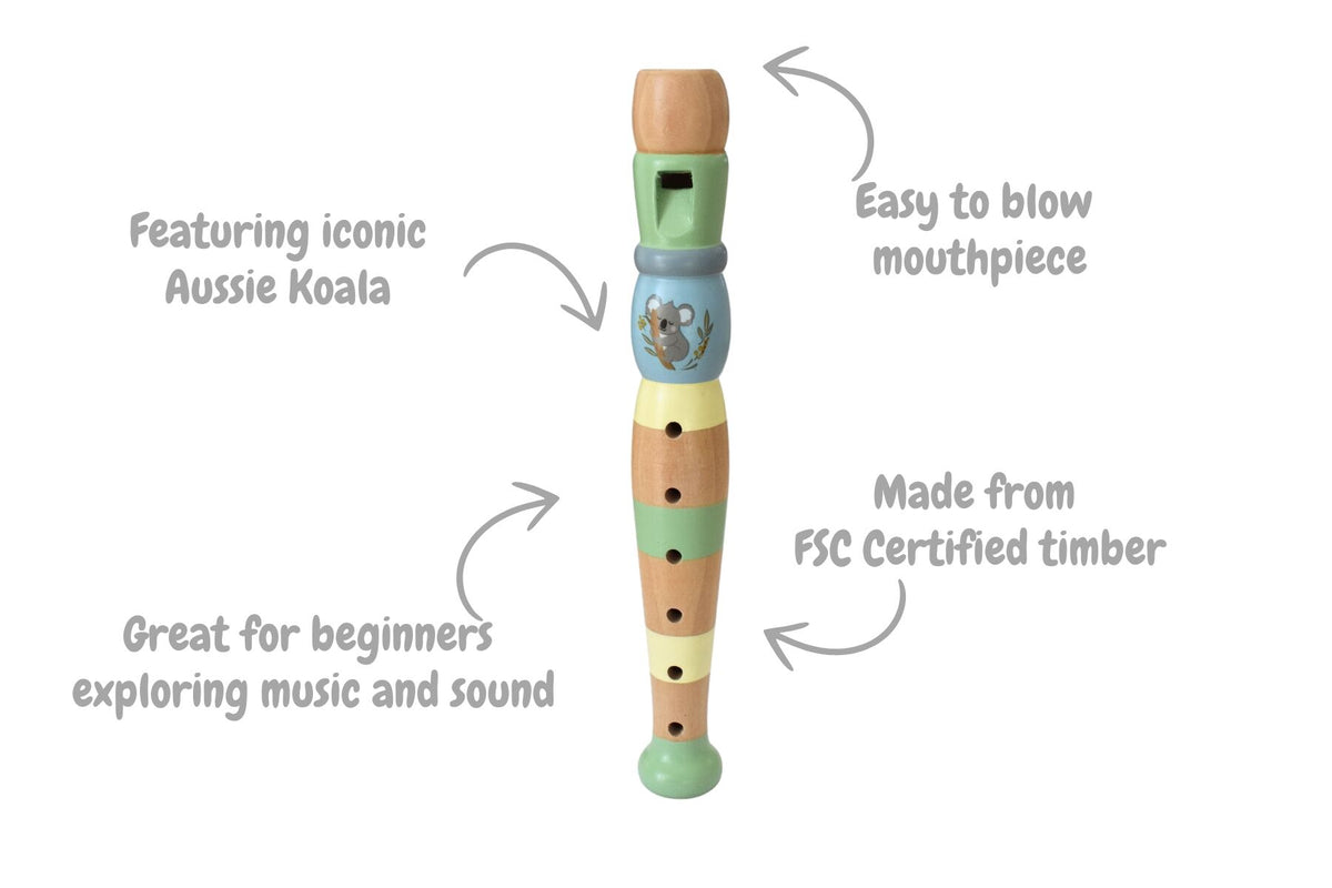 BUSH BUDDIES WOODEN RECORDER