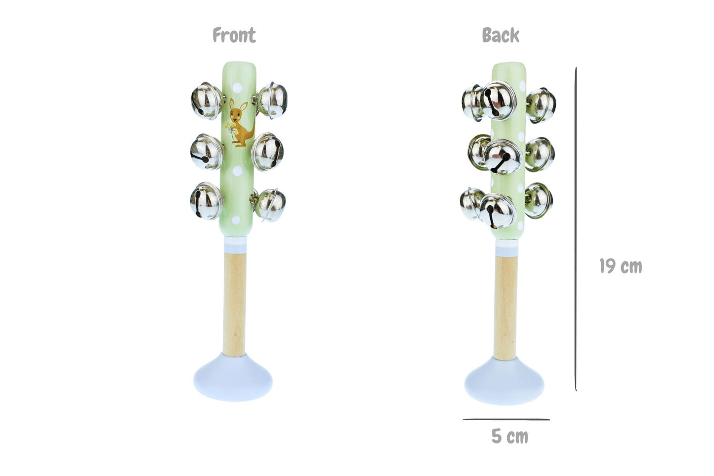 BUSH BUDDIES AUSTRALIAN ANIMALS MARACA & BELLSTICK SET