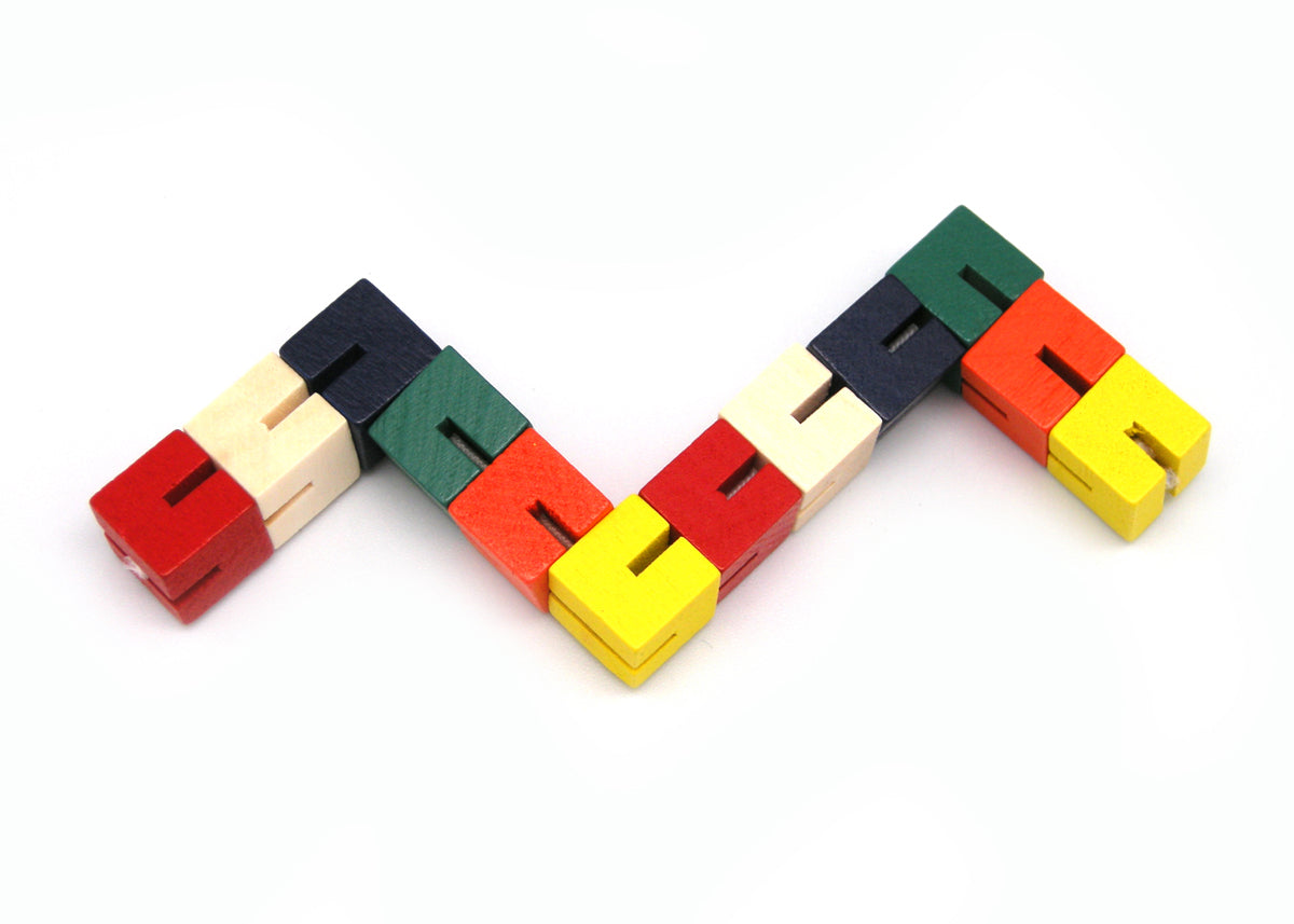 PRICE FOR TWO WOODEN TWIST & LOCK BLOCKS