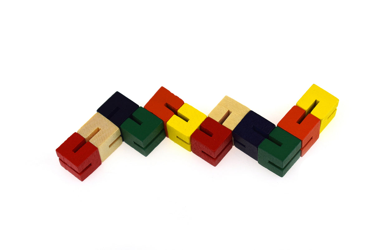 PRICE FOR TWO WOODEN TWIST & LOCK BLOCKS