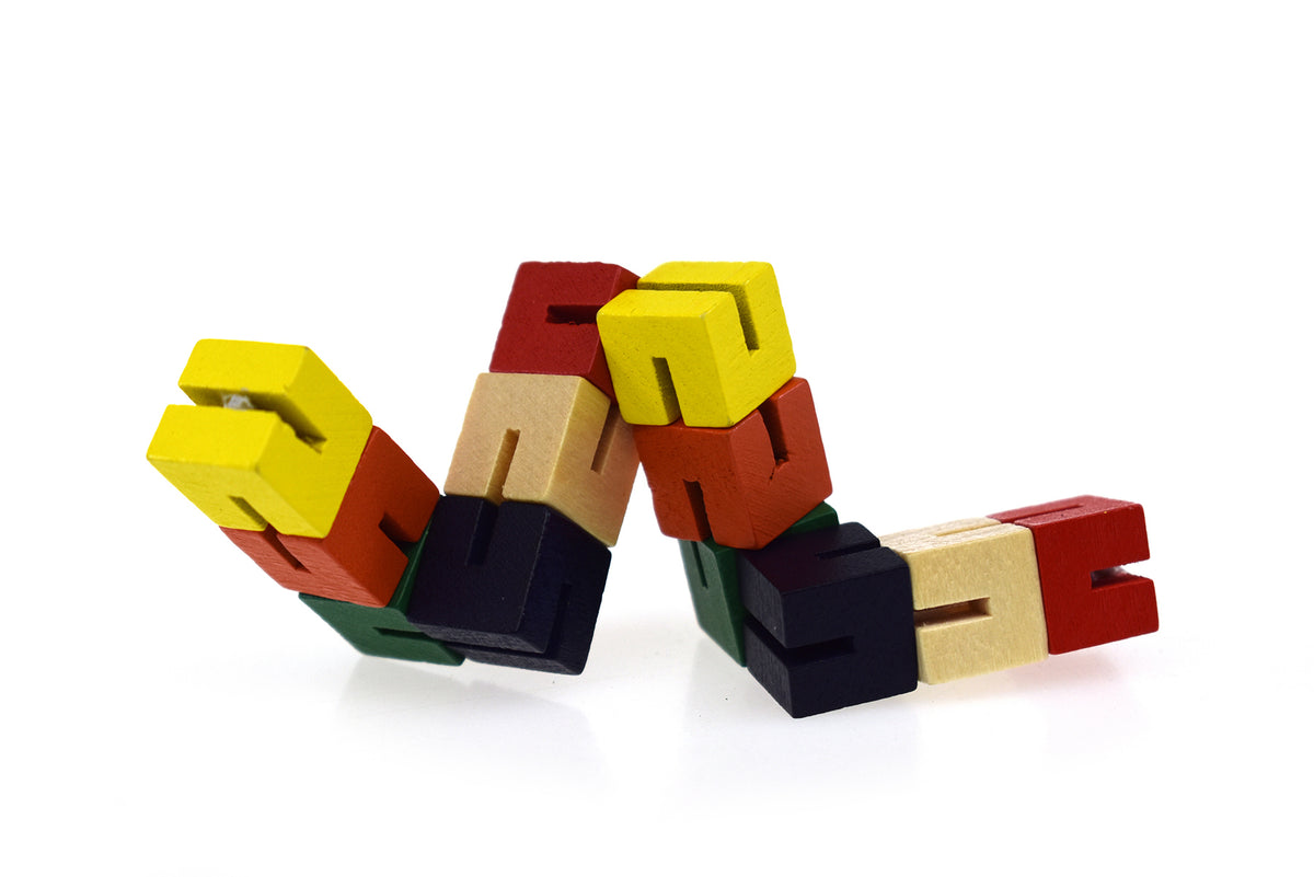 PRICE FOR TWO WOODEN TWIST & LOCK BLOCKS
