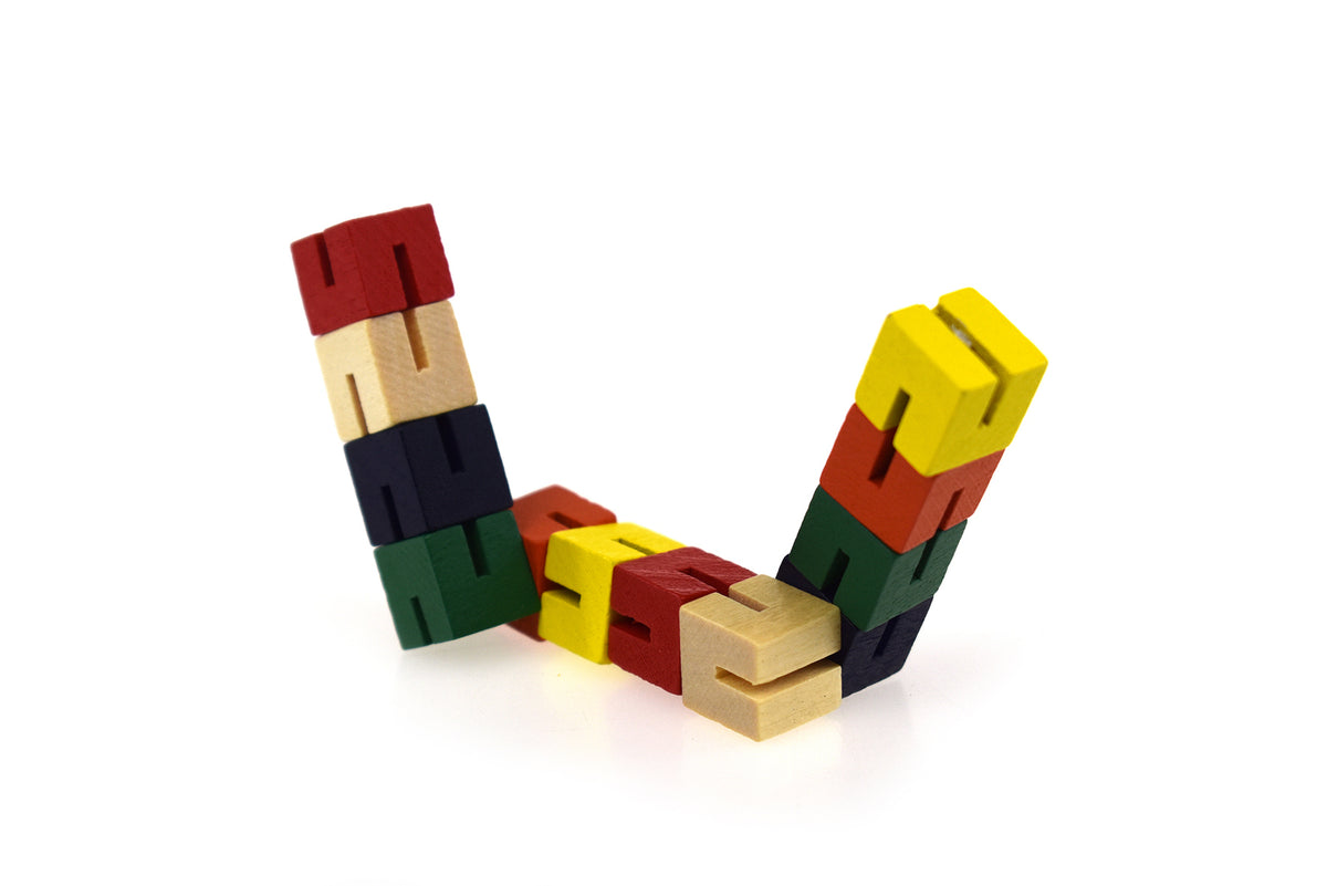 PRICE FOR TWO WOODEN TWIST & LOCK BLOCKS