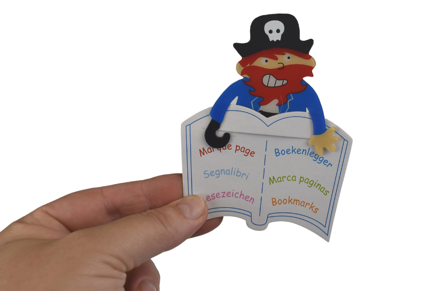 PIRATE BOOKMARKS SET OF 6