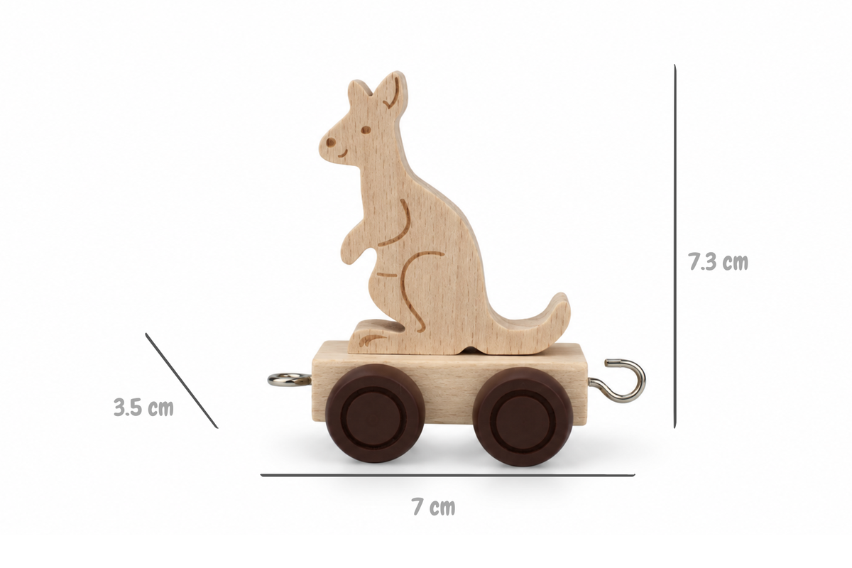 ALPHABET TRAIN - ANIMAL CARRIAGE KANGAROO