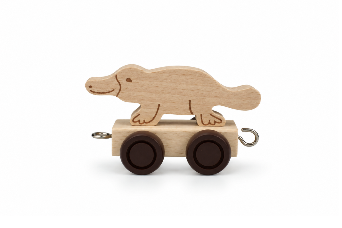 ALPHABET TRAIN - ANIMAL CARRIAGE PLATYPUS