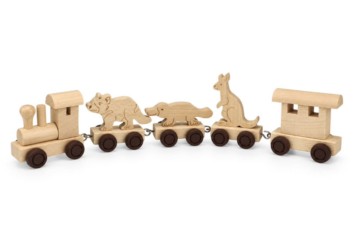 ALPHABET TRAIN - ANIMAL CARRIAGE PLATYPUS