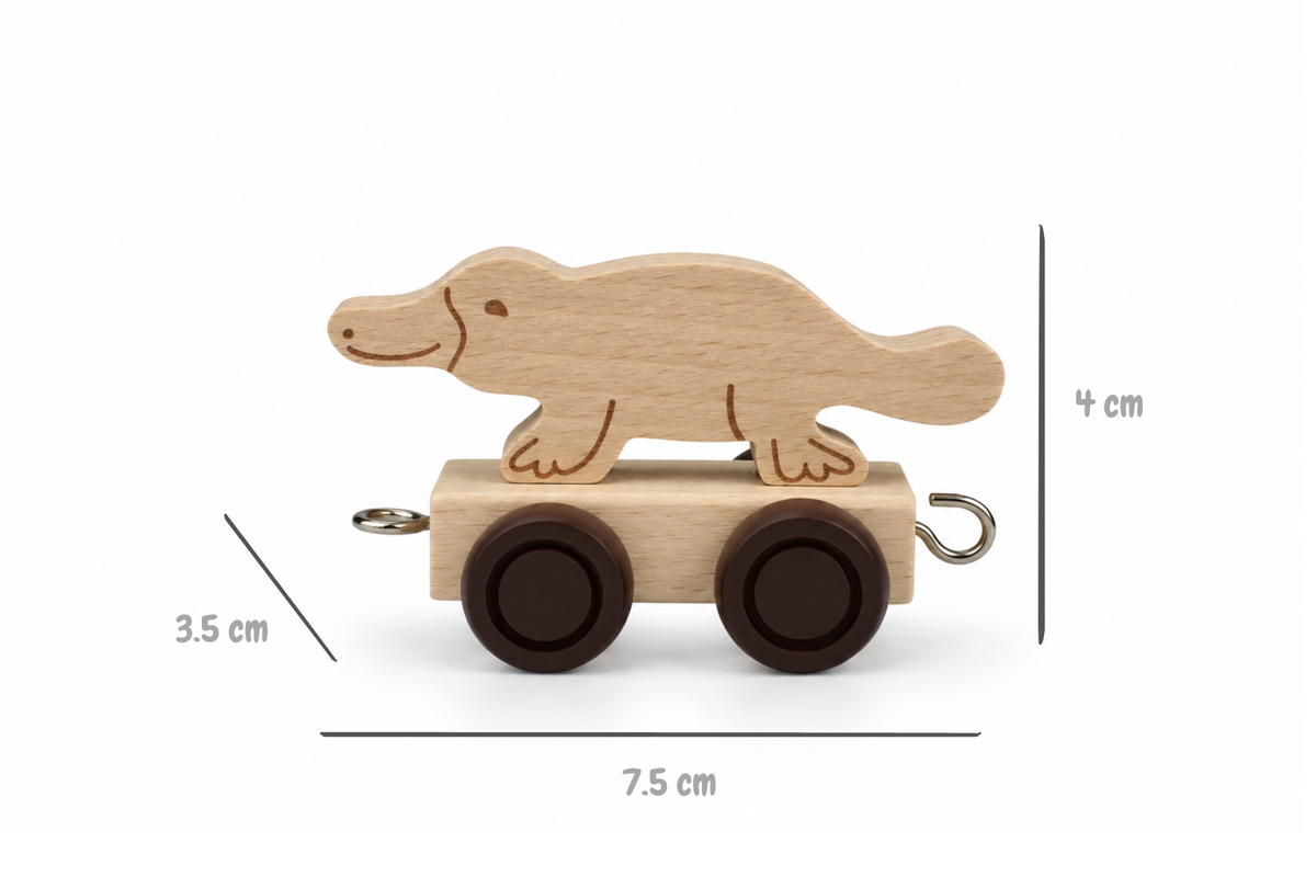 ALPHABET TRAIN - ANIMAL CARRIAGE PLATYPUS