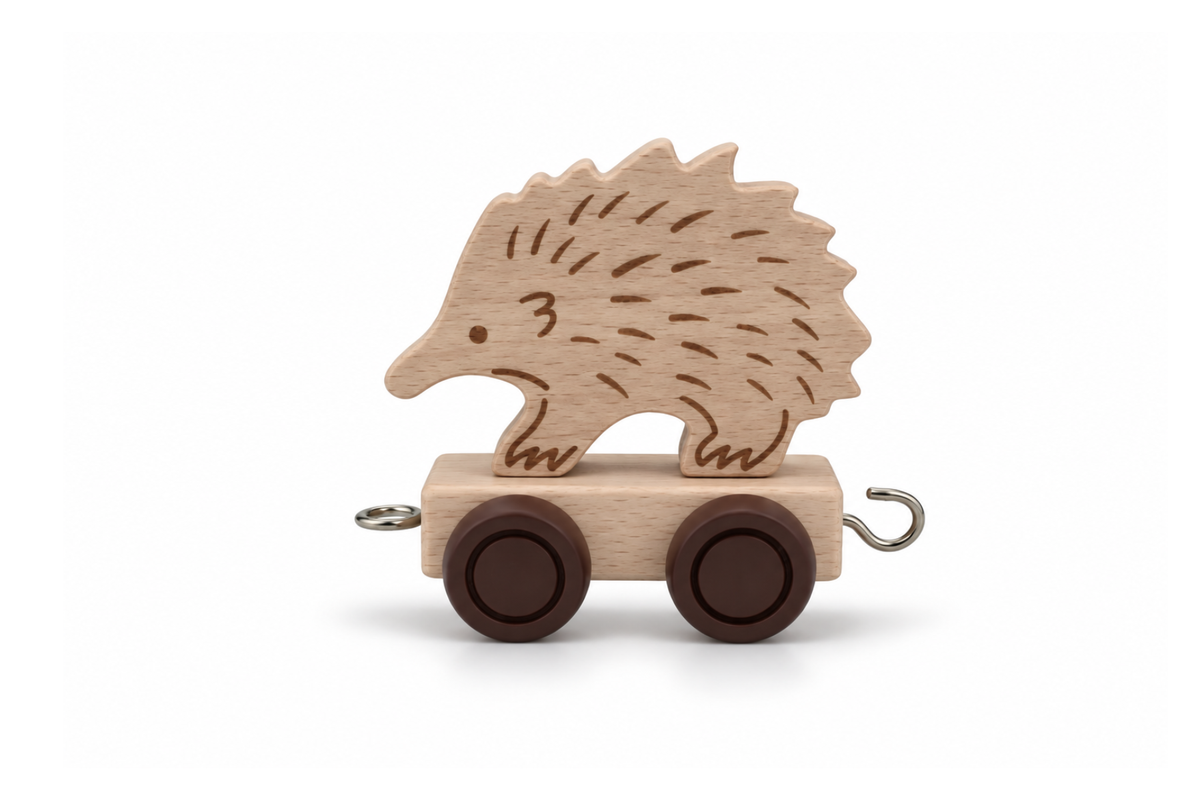 ALPHABET TRAIN - ANIMAL CARRIAGE ECHIDNA