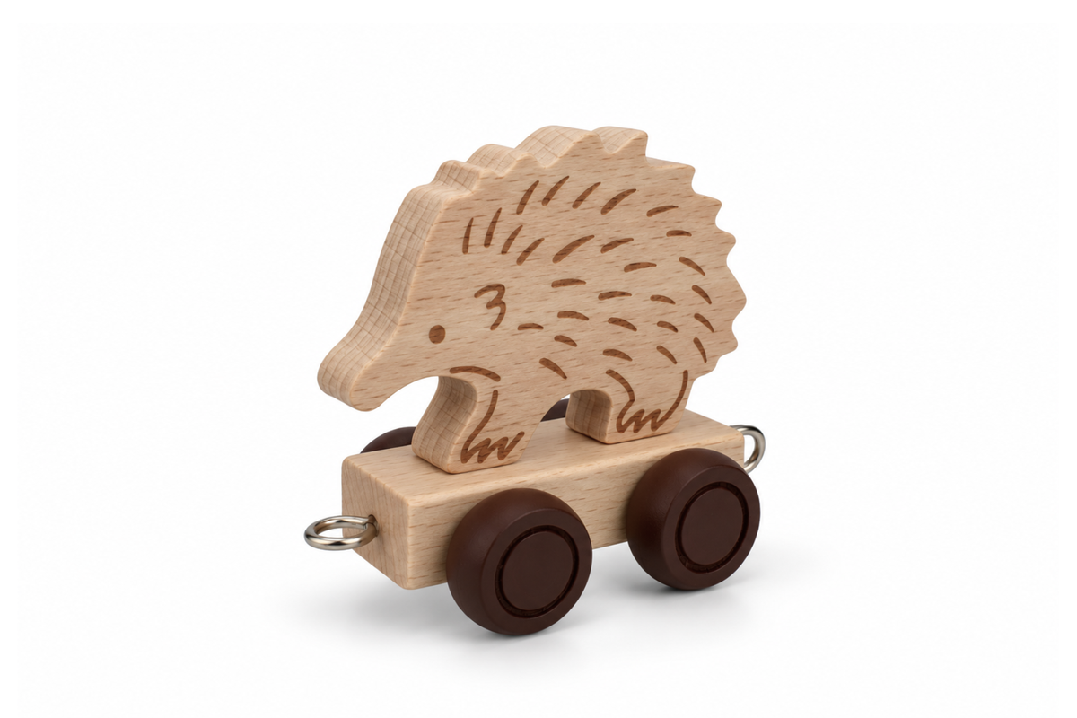 ALPHABET TRAIN - ANIMAL CARRIAGE ECHIDNA