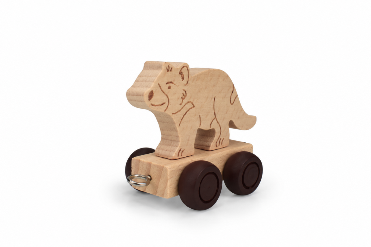 ALPHABET TRAIN - ANIMAL CARRIAGE TASMANIAN DEVIL