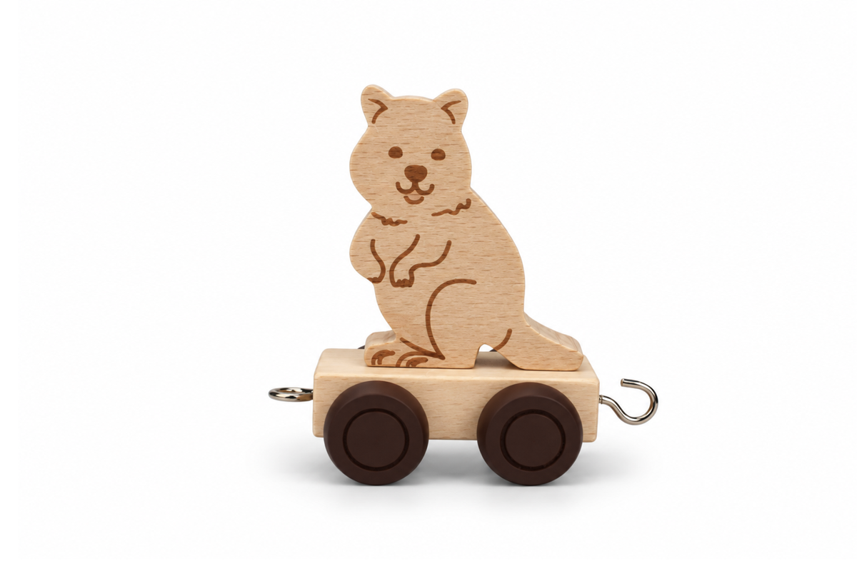 ALPHABET TRAIN - ANIMAL CARRIAGE QUOKKA