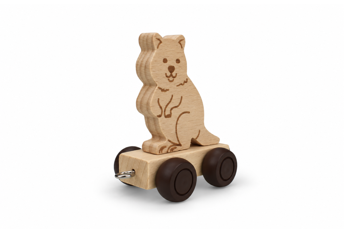 ALPHABET TRAIN - ANIMAL CARRIAGE QUOKKA