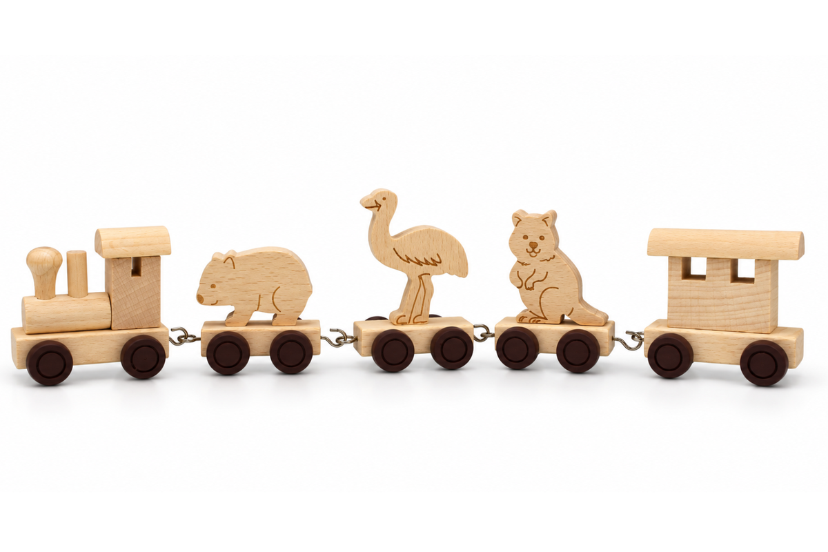 ALPHABET TRAIN - ANIMAL CARRIAGE EMU
