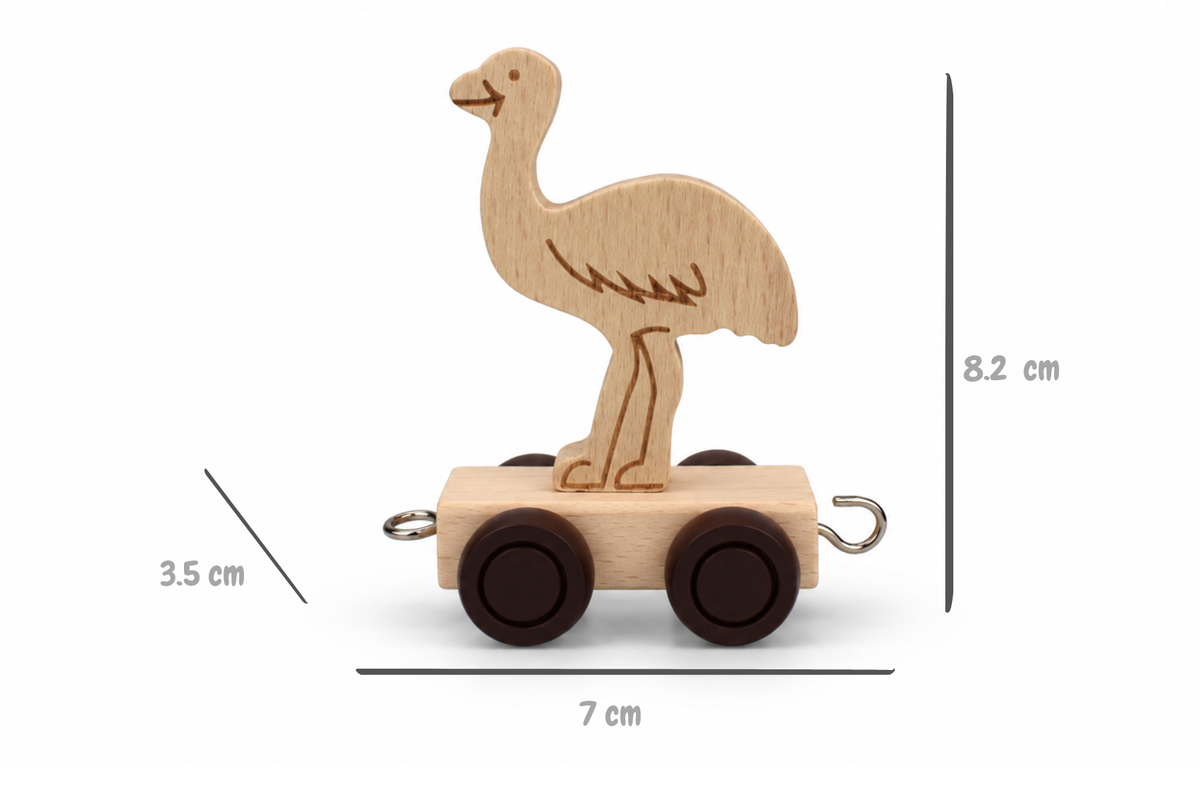 ALPHABET TRAIN - ANIMAL CARRIAGE EMU