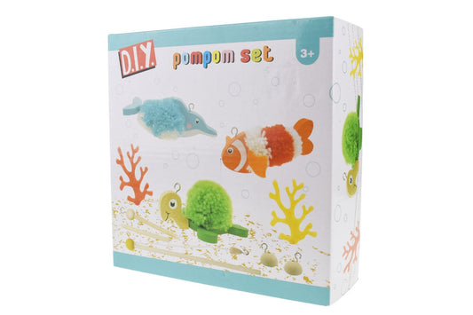 DIY CRAFTS-FISH POM POM CRAFT KIT