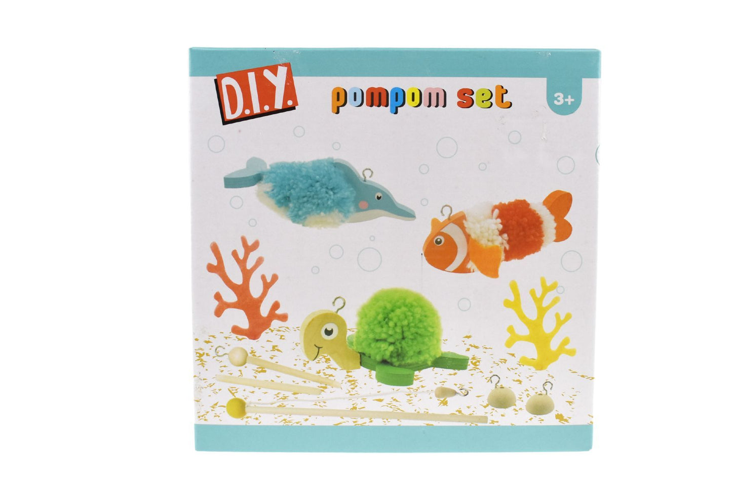 DIY CRAFTS-FISH POM POM CRAFT KIT