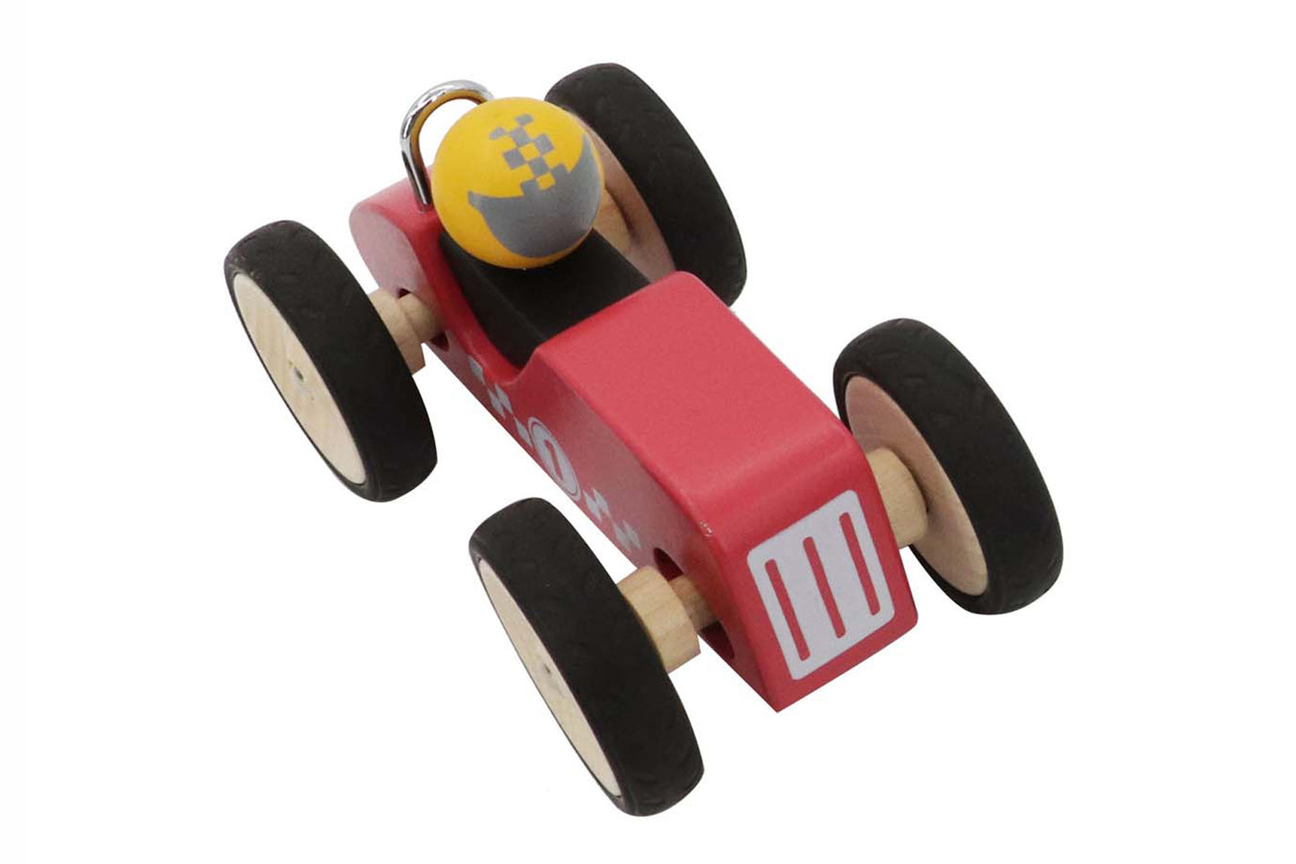 RETRO RACING CAR RED - LARGE