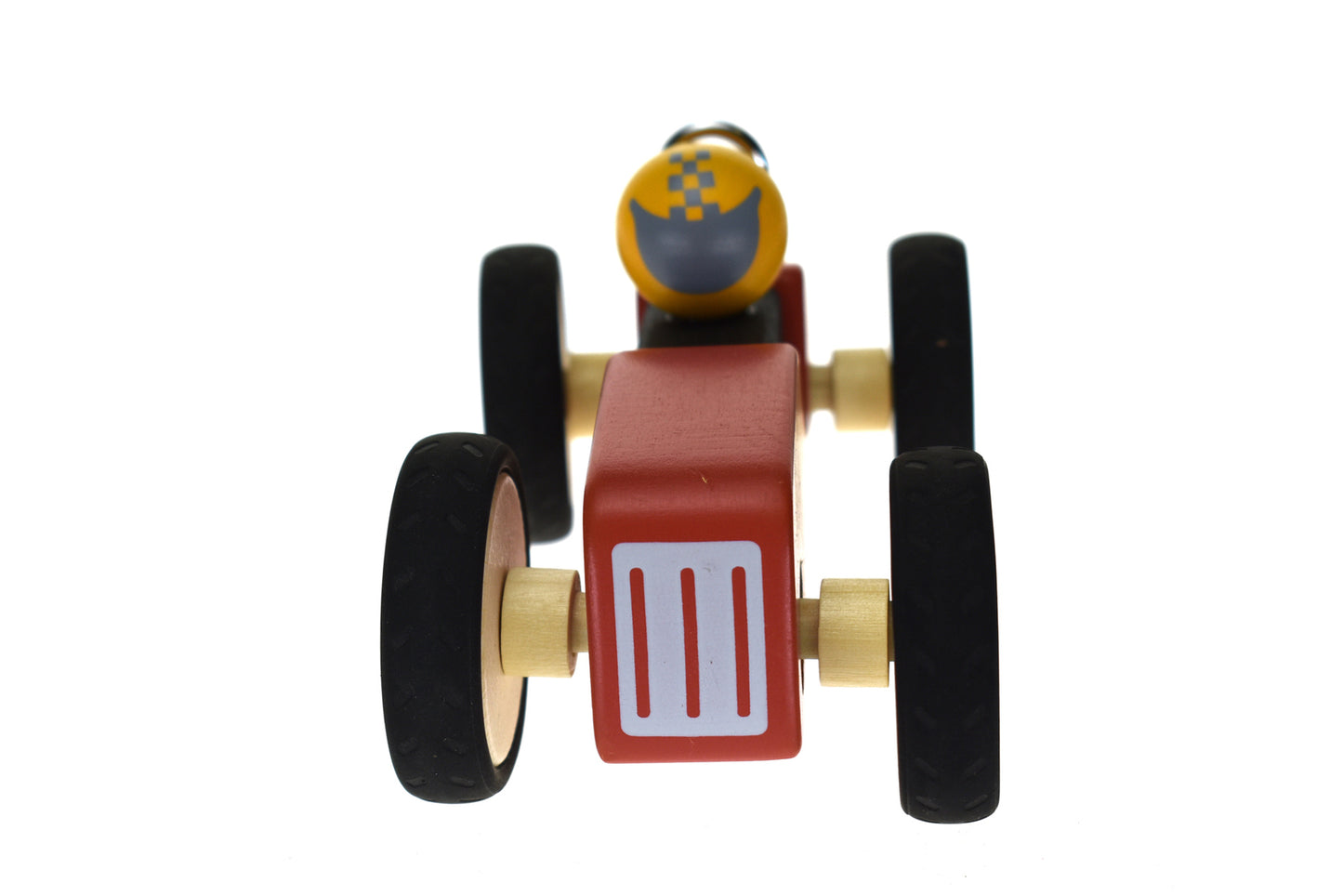 RETRO RACING CAR RED - LARGE