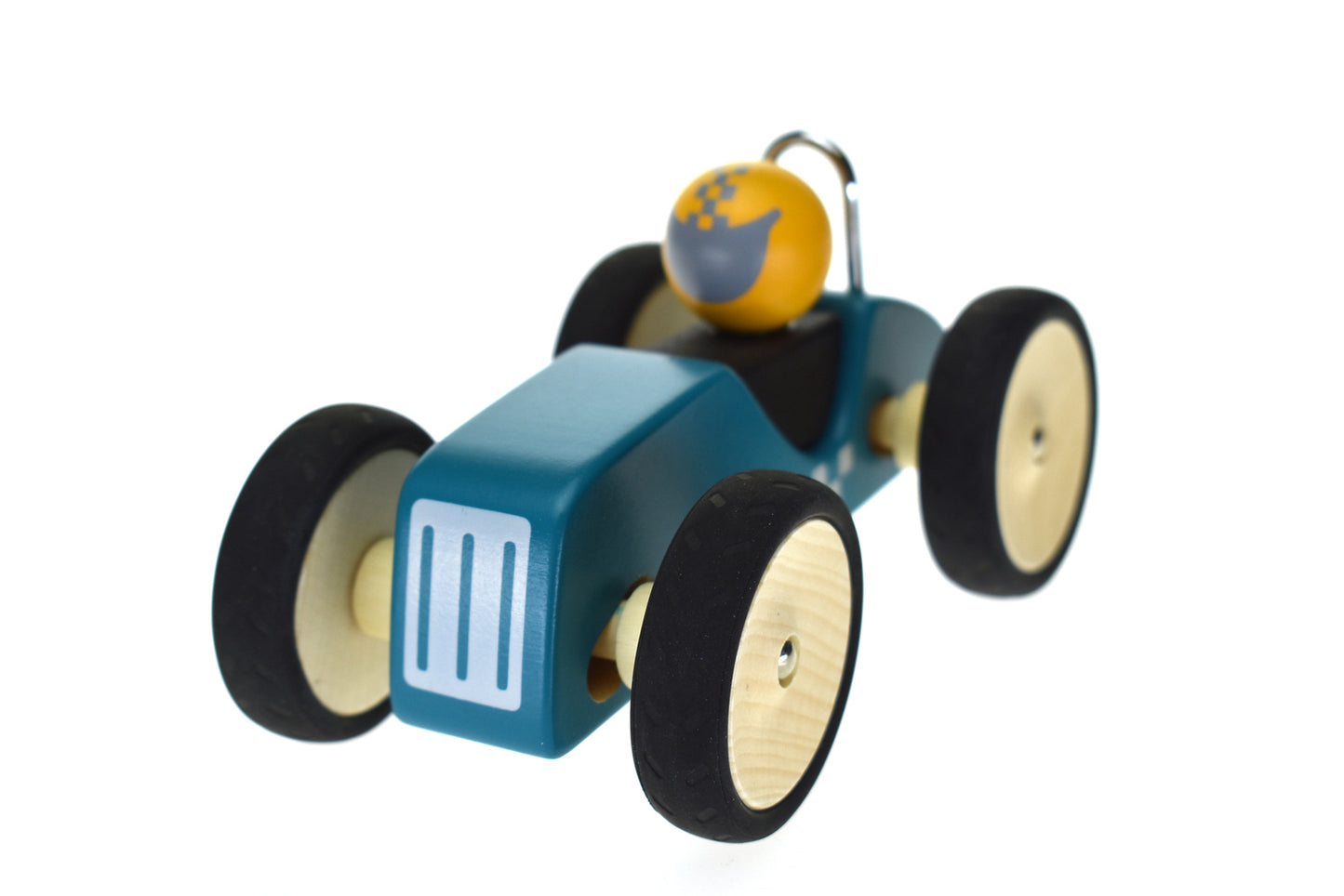 RETRO RACING CAR BLUE- LARGE