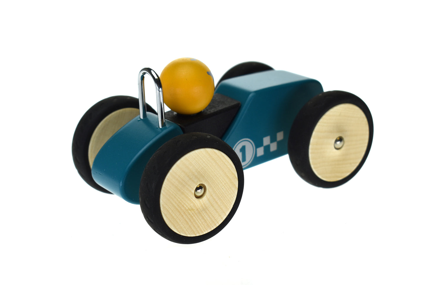 RETRO RACING CAR BLUE- LARGE