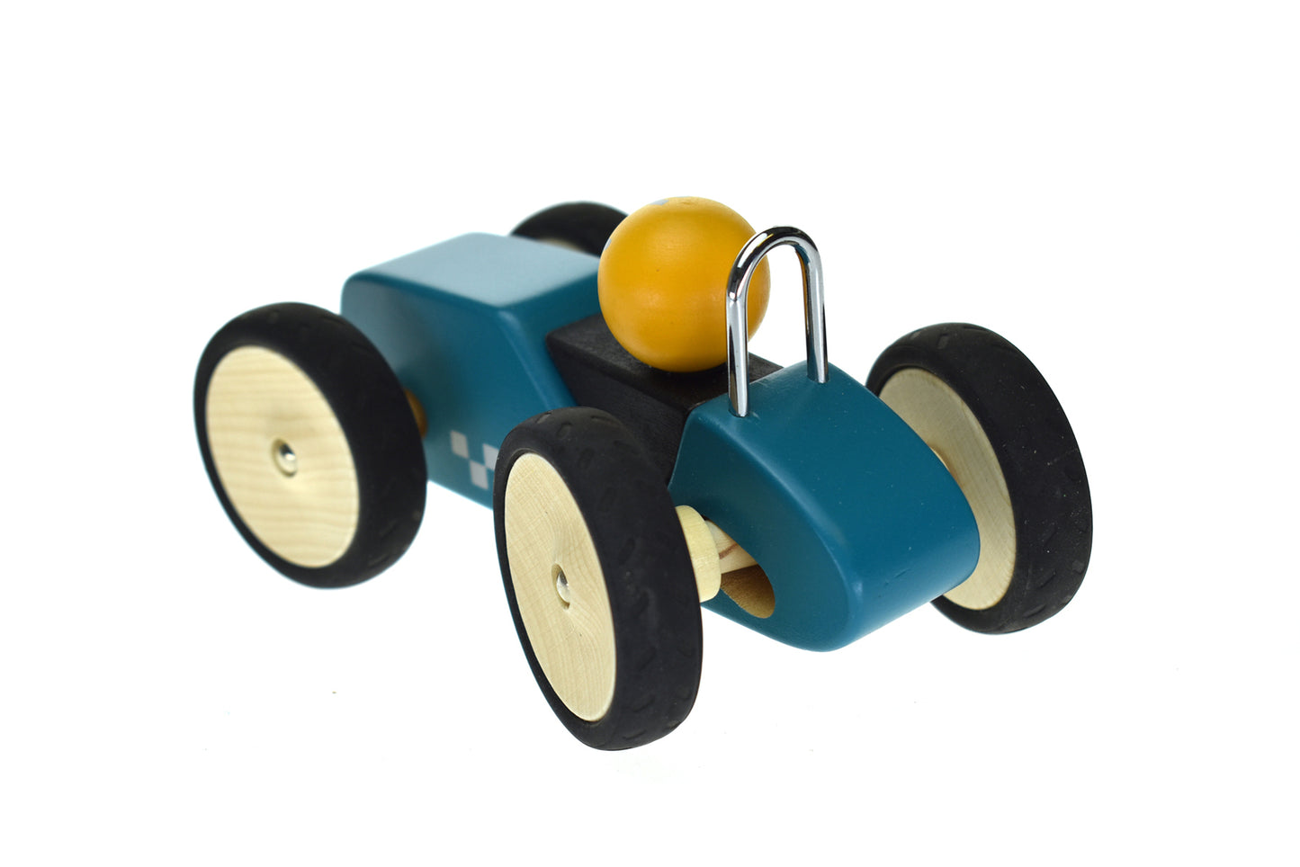 RETRO RACING CAR BLUE- LARGE