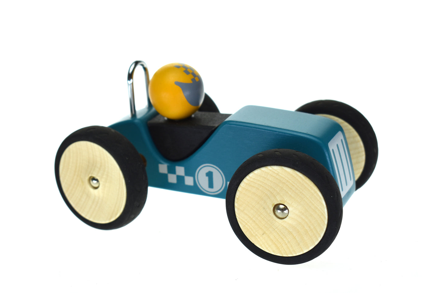 RETRO RACING CAR BLUE- LARGE