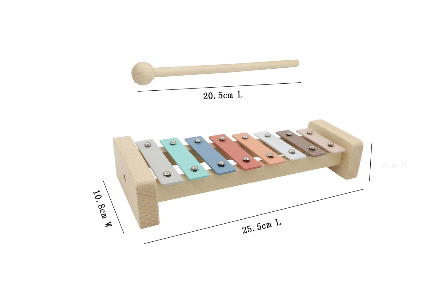 CALM & BREEZY WOODEN XYLOPHONE